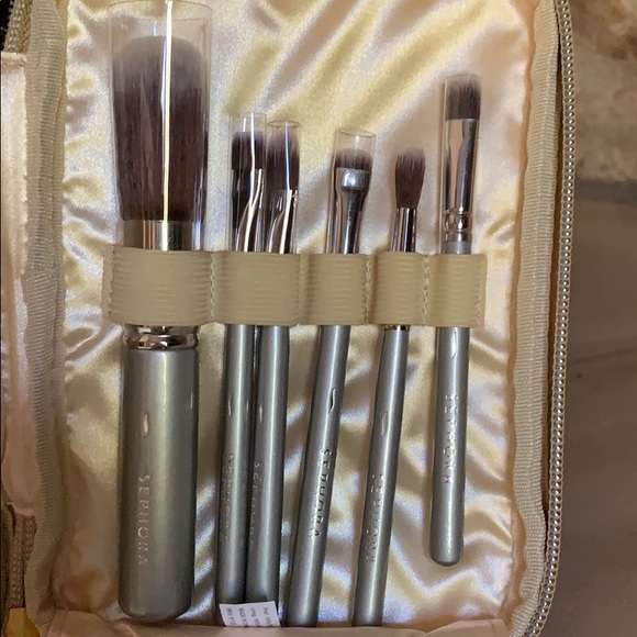 Other - 6 pc Sephora make-up brush set NWOT
